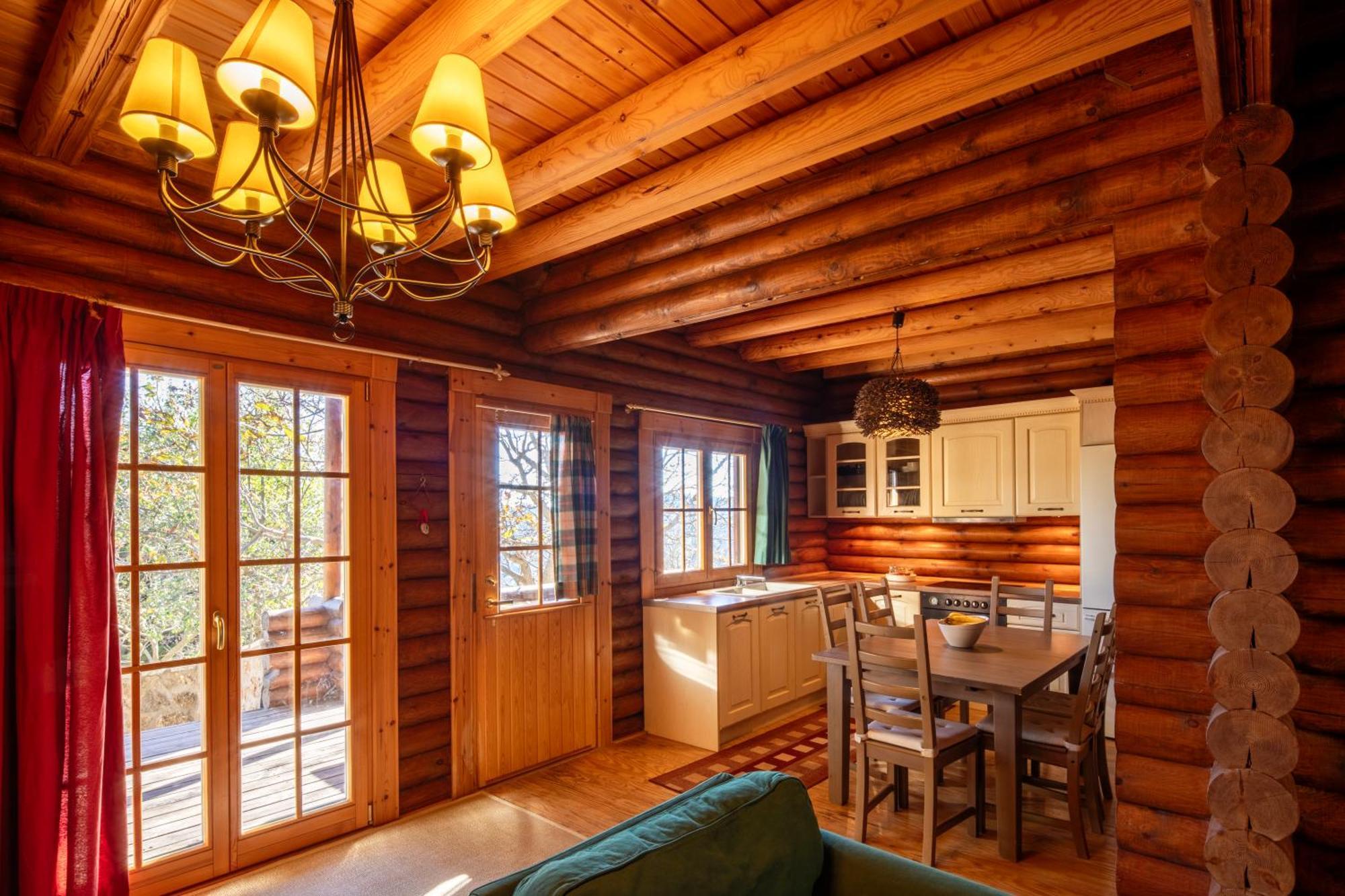 Paradise Chalet Ano Trikala Luaran gambar